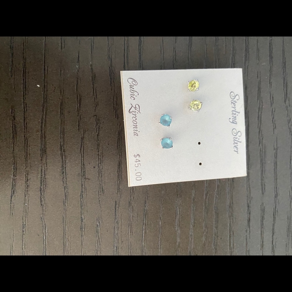 Sterling silver earrings